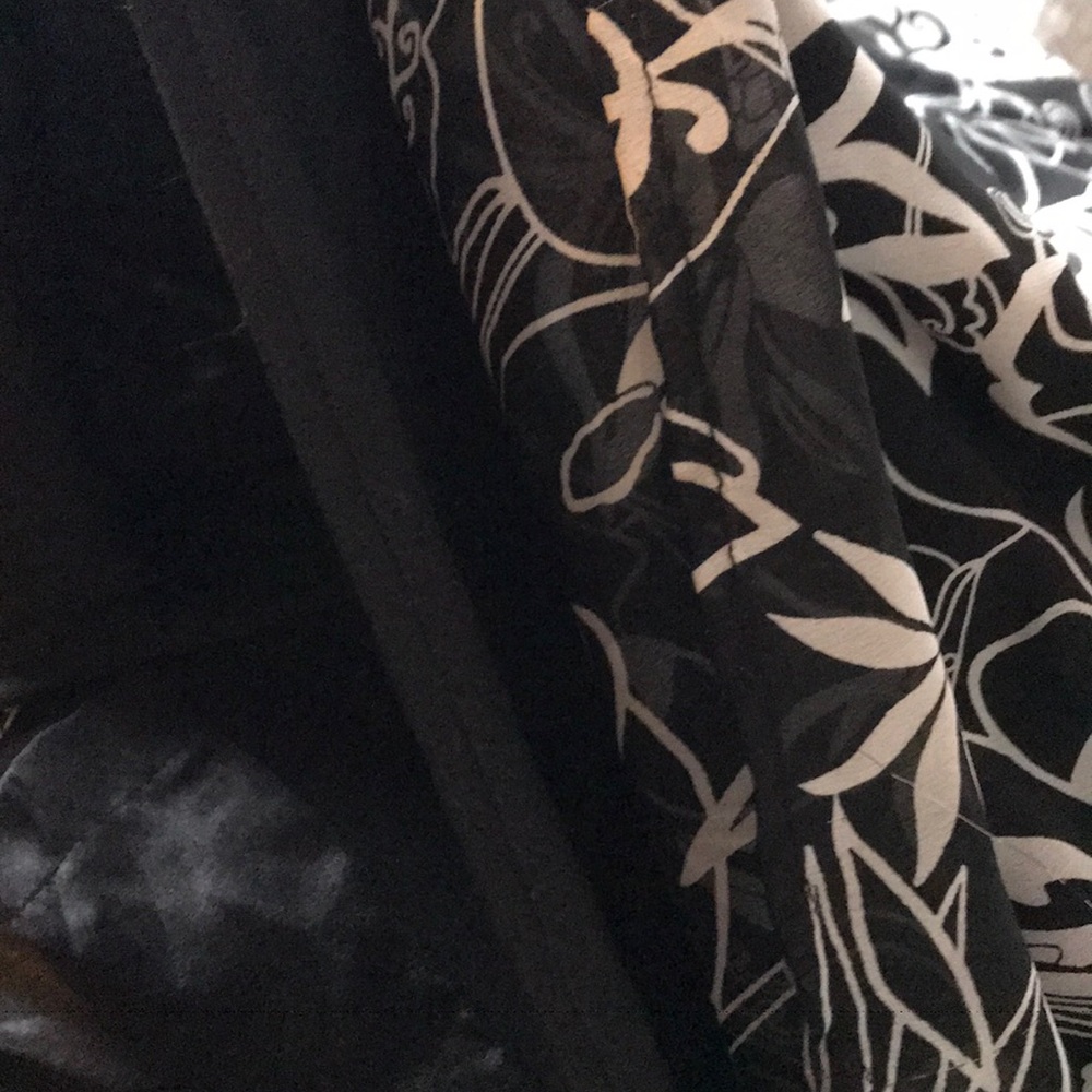 Black and Gray Maxi Dress - Picture 4 of 6
